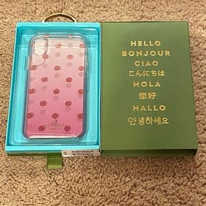 NWT Kate Spade phone case for IPhone X 💗💫